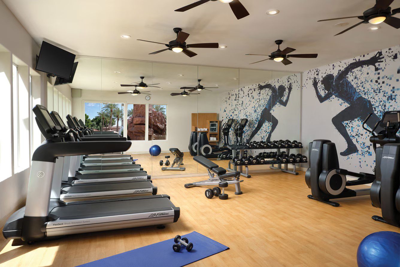 Resort amenity space